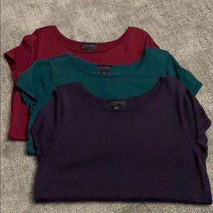 LOT of 3 Investments tees